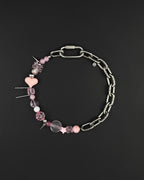 KAWAII | Handmade Stainless Steel Necklace | Industrial Rave Jewellery