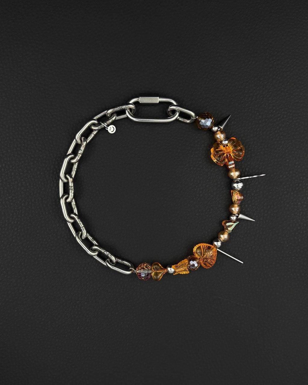 KAWAII | Handmade Stainless Steel Necklace | Industrial Rave Jewellery