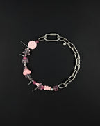 KAWAII | Handmade Stainless Steel Necklace | Industrial Rave Jewellery