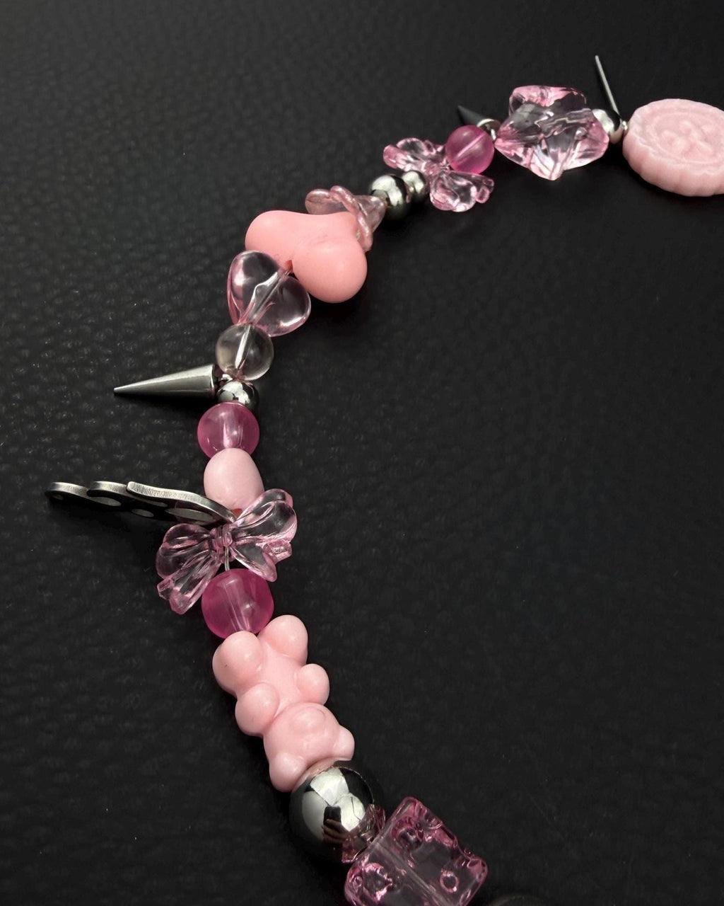 KAWAII | Handmade Stainless Steel Necklace | Industrial Rave Jewellery