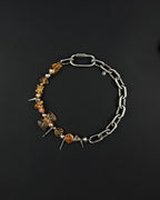 KAWAII | Handmade Stainless Steel Necklace | Industrial Rave Jewellery