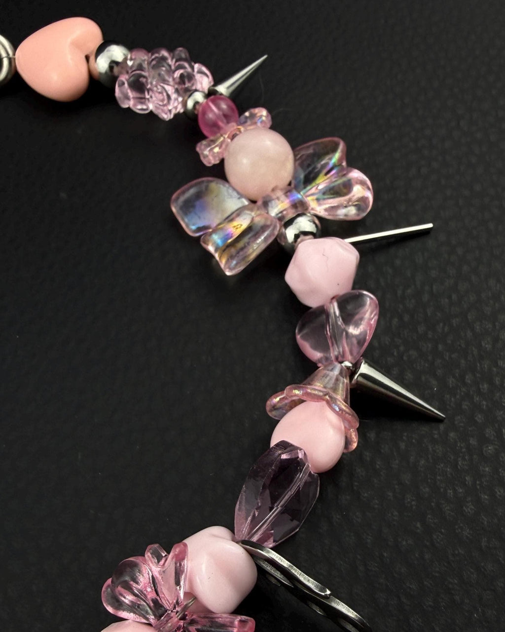 KAWAII | Handmade Stainless Steel Necklace | Industrial Rave Jewellery
