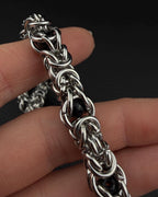 CHAINMAILLE II | Handmade Stainless Steel Necklace | Industrial Rave Jewellery