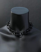 BLACKEST | Handmade Steel Necklace | Industrial Rave Jewellery
