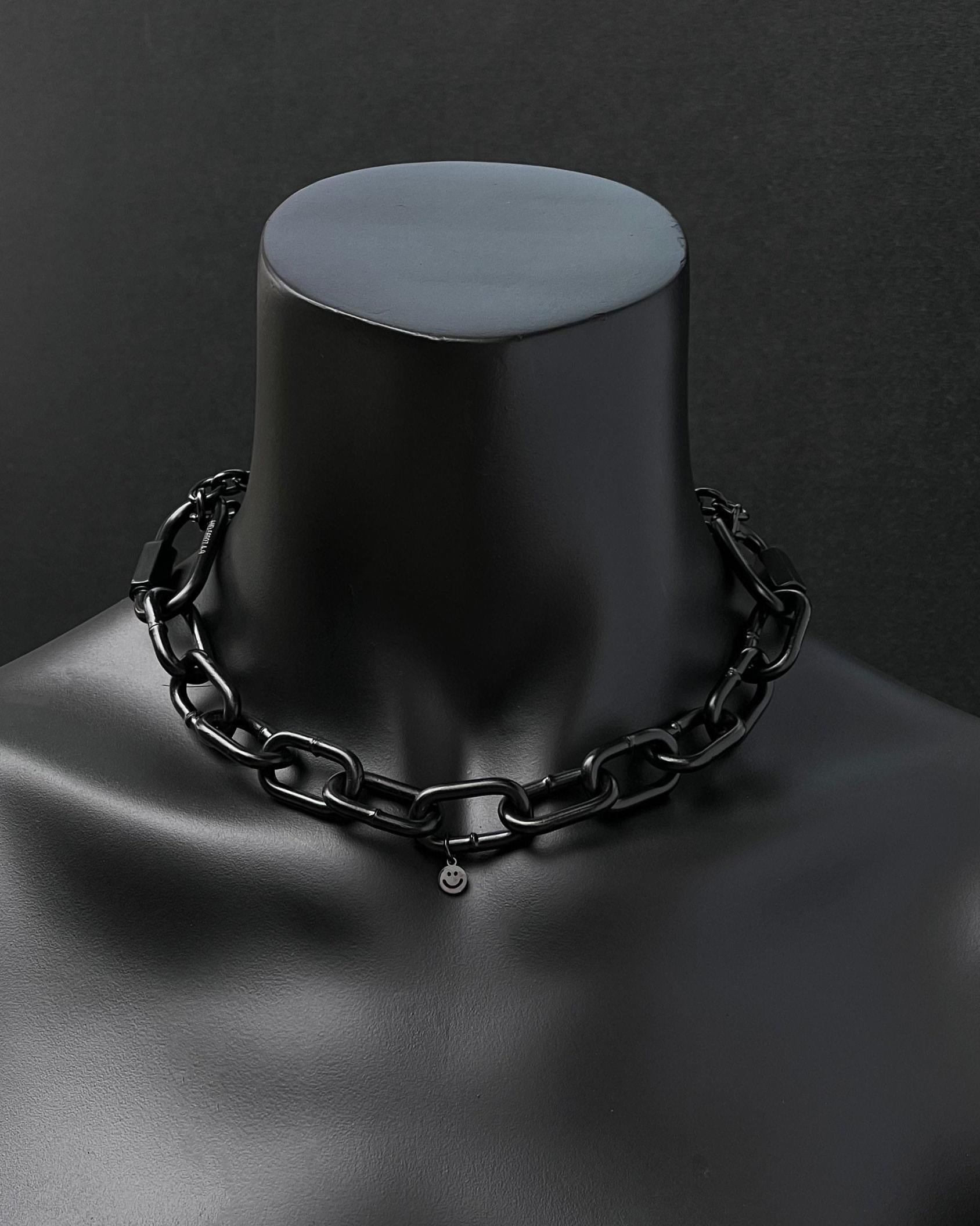 BLACKEST | Handmade Steel Necklace | Industrial Rave Jewellery