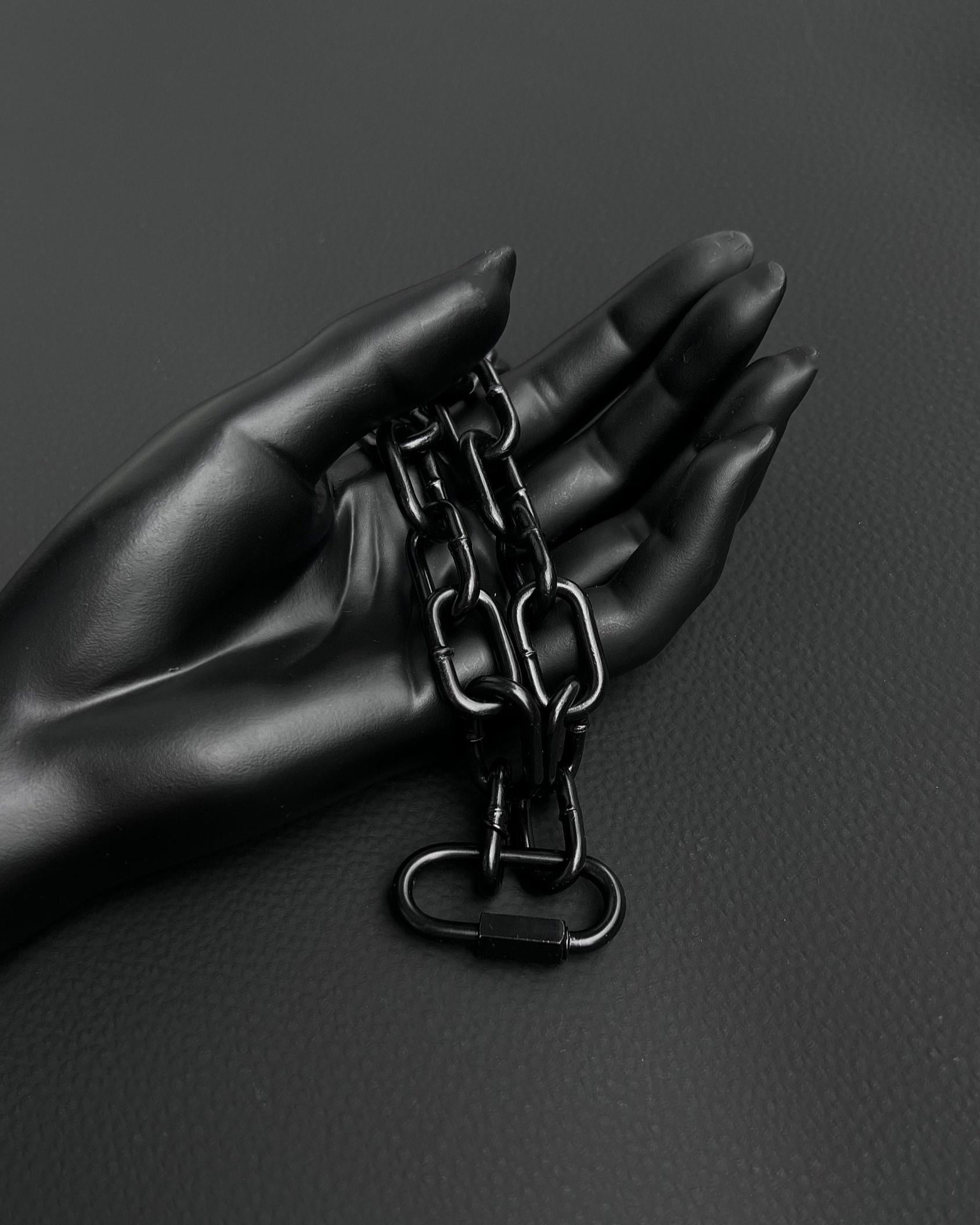 BLACKEST | Handmade Steel Necklace | Industrial Rave Jewellery