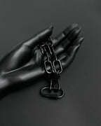 BLACKEST | Handmade Steel Necklace | Industrial Rave Jewellery
