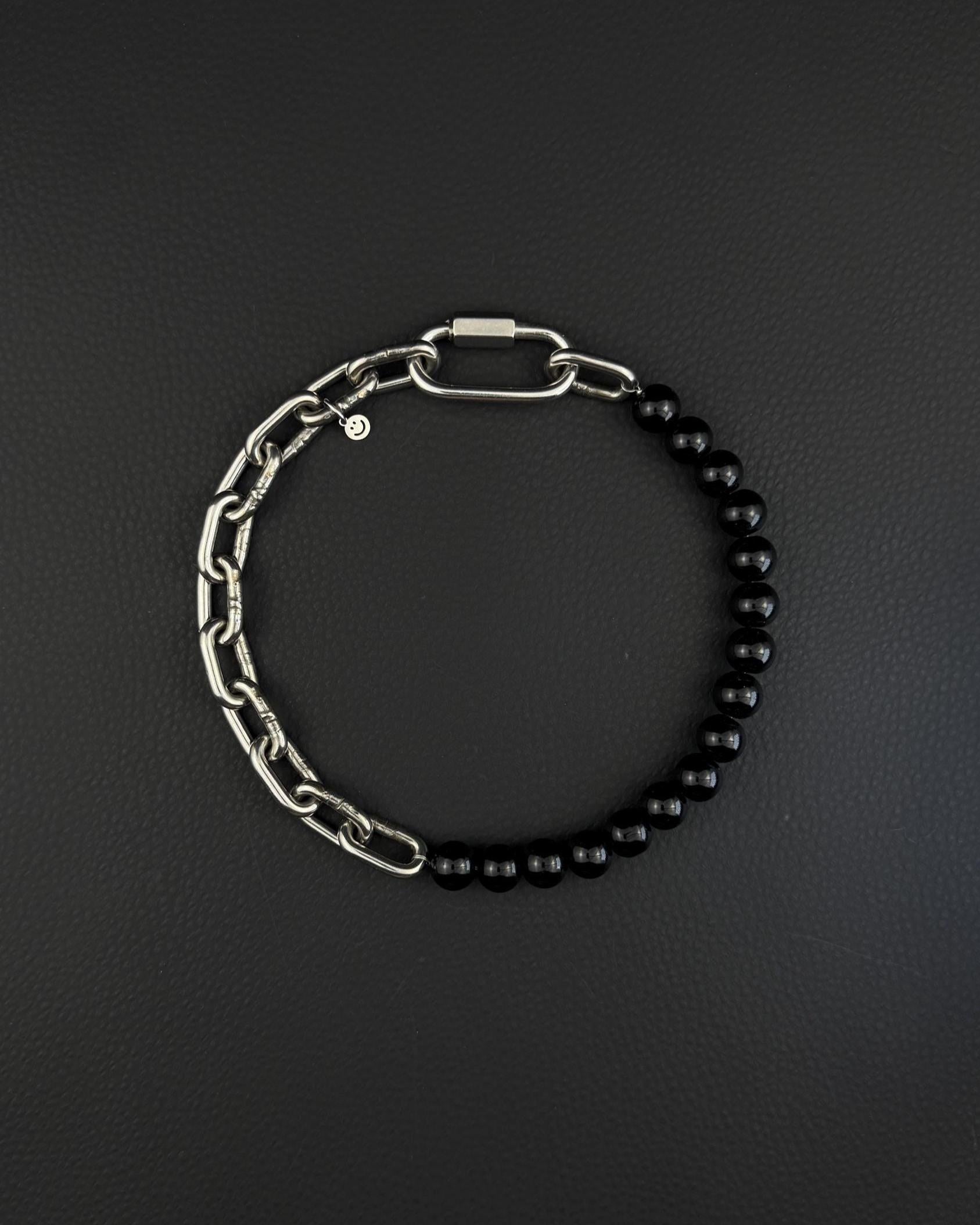 DARK MATTER | Handmade Stainless Steel Necklace | Industrial Rave Jewellery