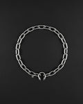 FANG (4mm) | Handmade Stainless Steel Necklace | Industrial Rave Jewellery
