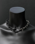 UNDECIDED | Handmade Stainless Steel Necklace | Industrial Rave Jewellery