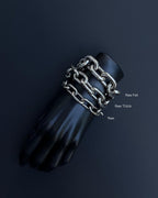 RAW | Handmade Stainless Steel Necklace | Industrial Rave Jewellery