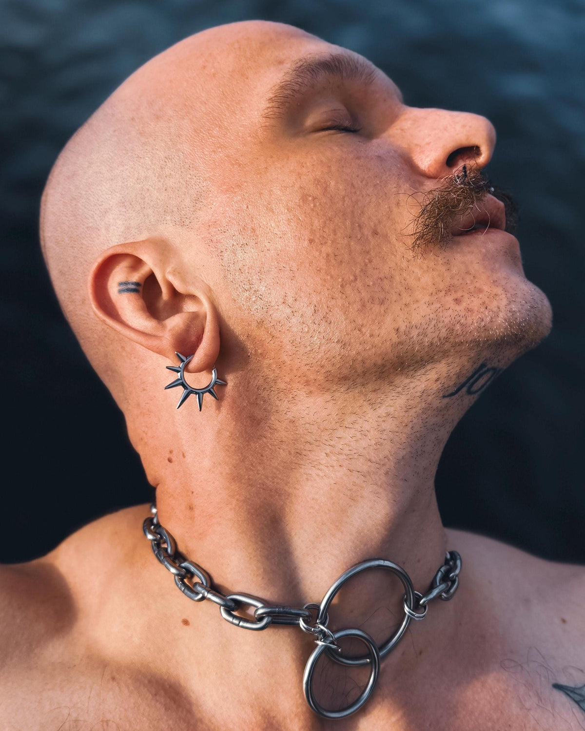 ASTRAL | Stainless Steel Earring | Industrial Rave Jewellery