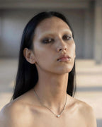 PEARLCORE II | Handmade Pearl & Stainless Steel Necklace | Industrial Rave Jewellery