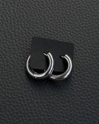 GEAR (Silver, 26mm) | Stainless Steel Earring | Rave Jewellery