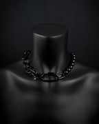 MONOCHROMATIC | Handmade Steel Necklace | Industrial Rave Jewellery