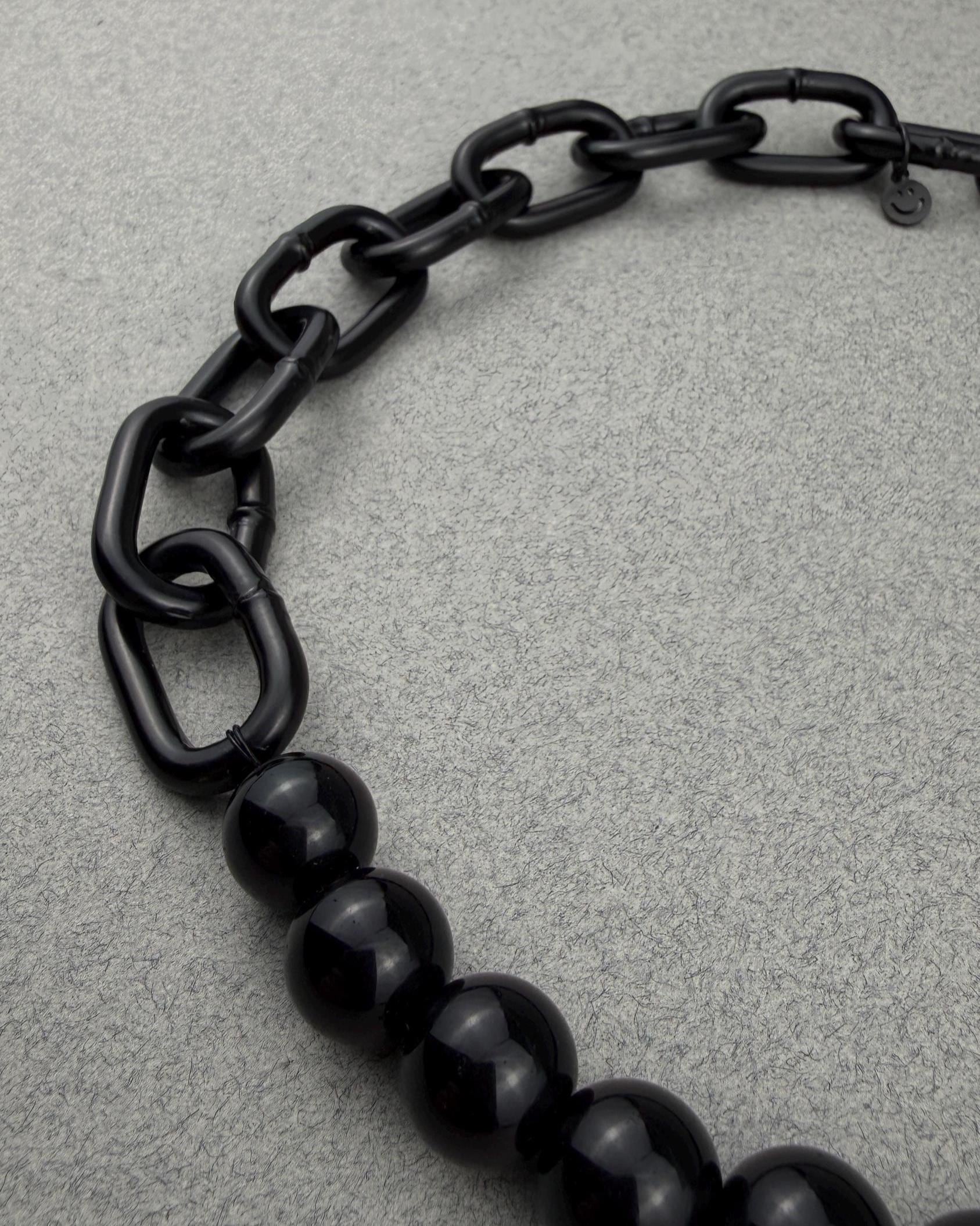 MONOCHROMATIC | Handmade Steel Necklace | Industrial Rave Jewellery