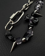KAWAII | Handmade Stainless Steel Necklace | Industrial Rave Jewellery