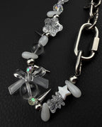 KAWAII | Handmade Stainless Steel Necklace | Industrial Rave Jewellery