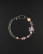 KAWAII | Handmade Stainless Steel Necklace | Industrial Rave Jewellery