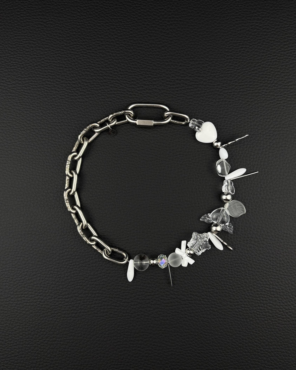 KAWAII | Handmade Stainless Steel Necklace | Industrial Rave Jewellery