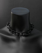 BLACKEST | Handmade Steel Necklace | Industrial Rave Jewellery