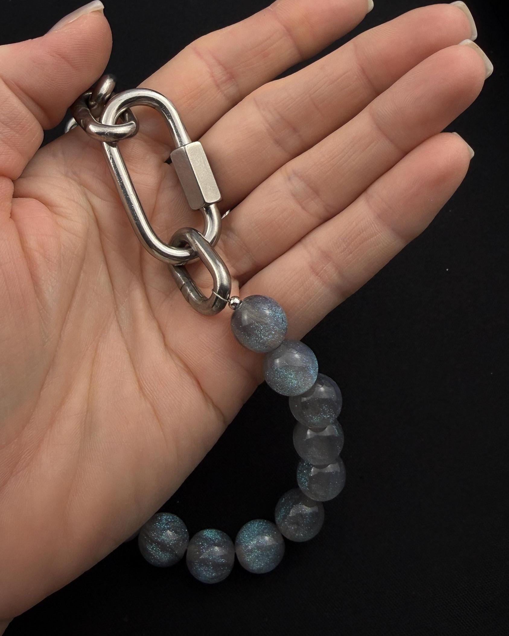 UNIQUE | Handmade Stainless Steel Necklace | Industrial Rave Jewellery