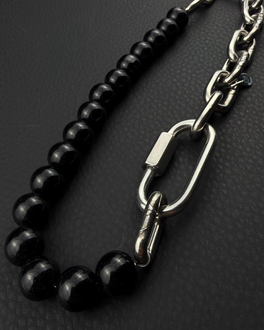 DARK MATTER | Handmade Stainless Steel Necklace | Industrial Rave Jewellery