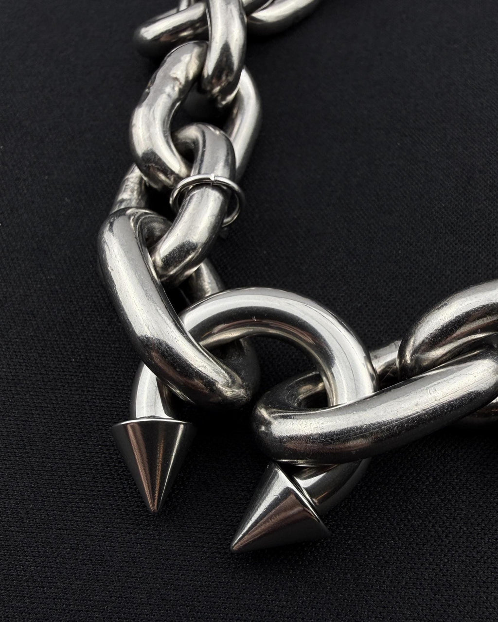 FANG (6mm) | Handmade Stainless Steel Necklace | Techno Rave Chain