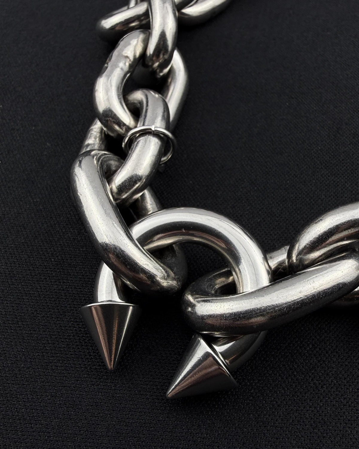FANG (6mm) | Handmade Stainless Steel Necklace | Techno Rave Chain