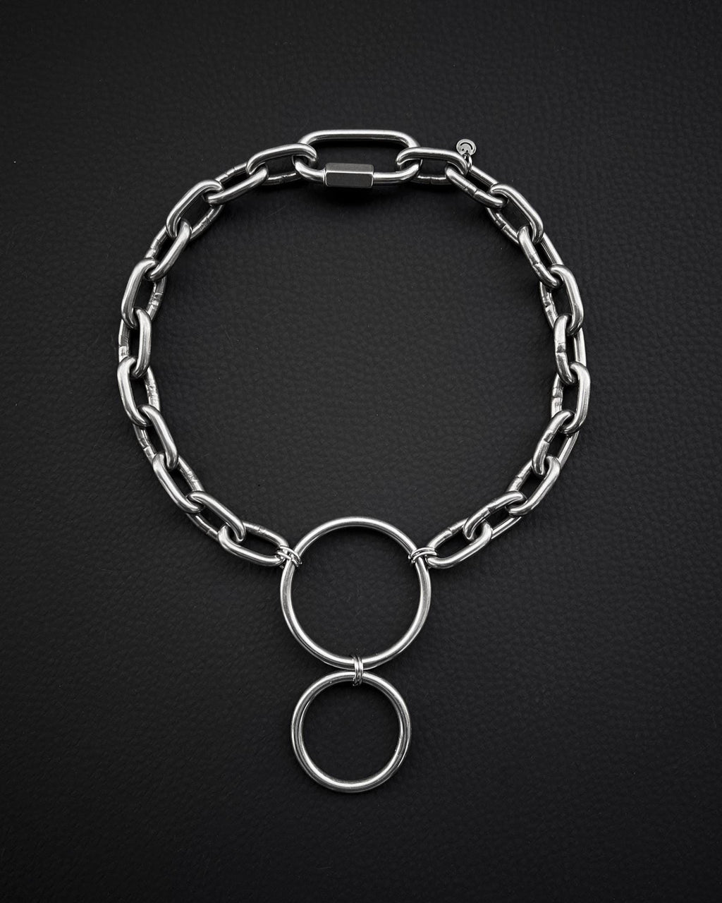 SOLSTICE | Handmade Stainless Steel Necklace | Industrial Rave Jewellery