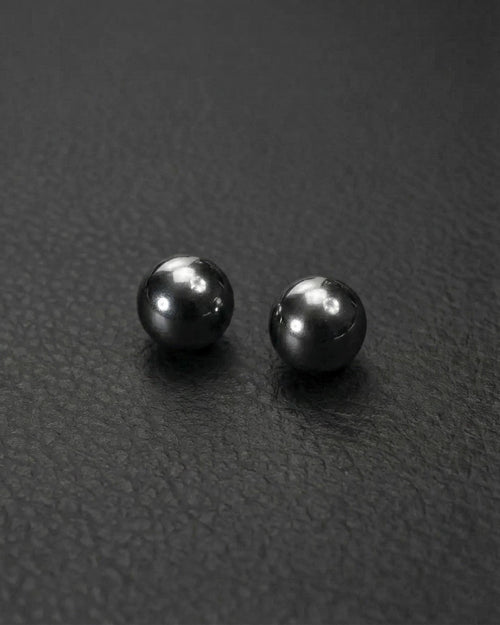 BIG BALLS | Stainless Steel Earrings | Industrial Rave Jewellery