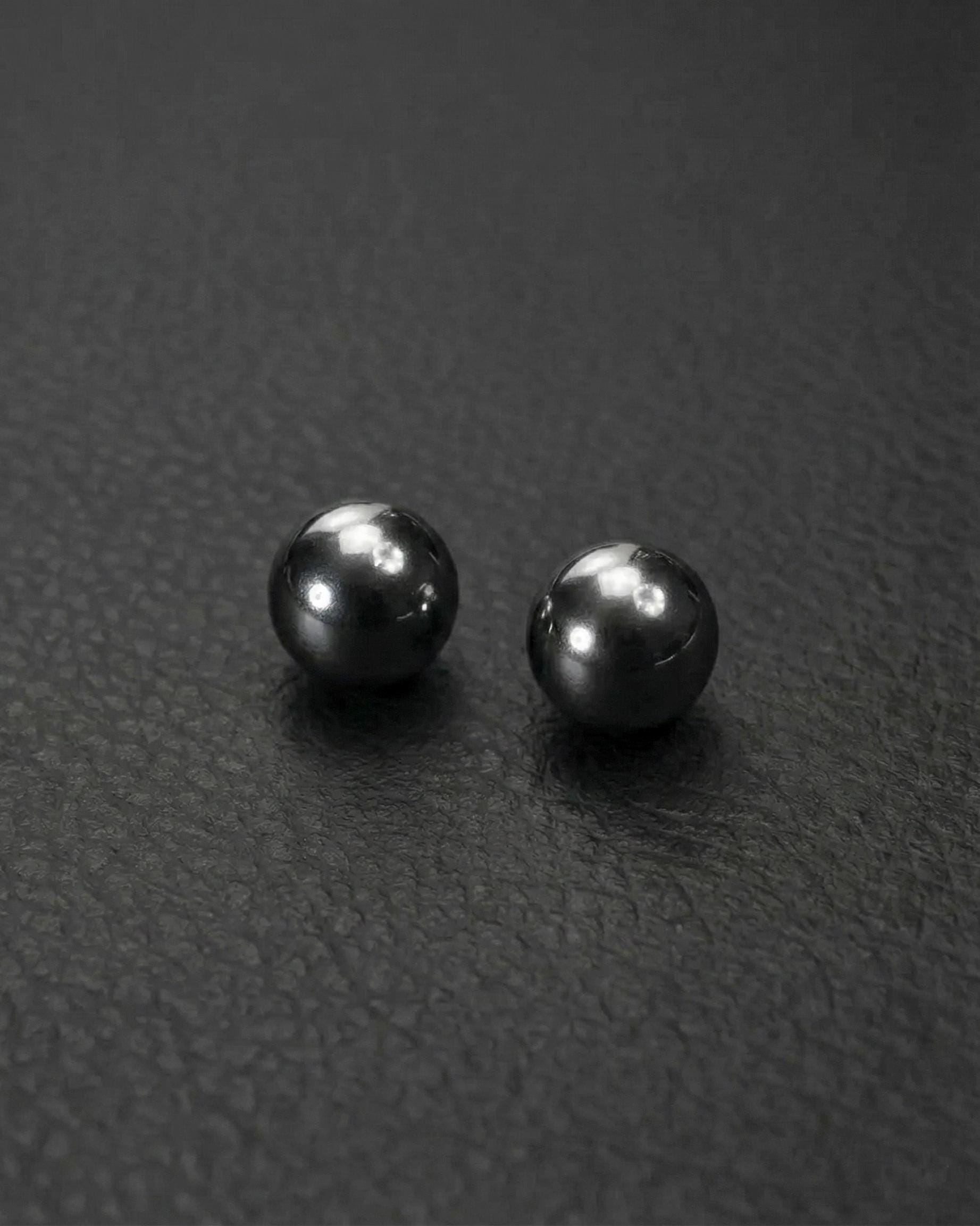 BIG BALLS | Stainless Steel Earring | Industrial Rave Jewellery