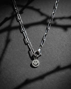 PEARLCORE II | Handmade Pearl & Stainless Steel Necklace | Industrial Rave Jewellery