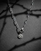 PEARLCORE II | Handmade Pearl & Stainless Steel Necklace | Industrial Rave Jewellery