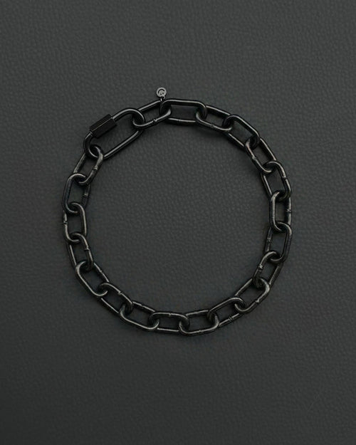 BLACKEST | Handmade Steel Necklace | Industrial Rave Jewellery