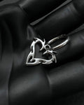 NEO TRIBAL | Handmade Stainless Steel Earring | Industrial Rave Jewellery