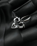 NEO TRIBAL | Handmade Stainless Steel Earring | Industrial Rave Jewellery