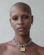 JEALOUSY | Handmade Stainless Steel Necklace | Industrial Rave Jewellery