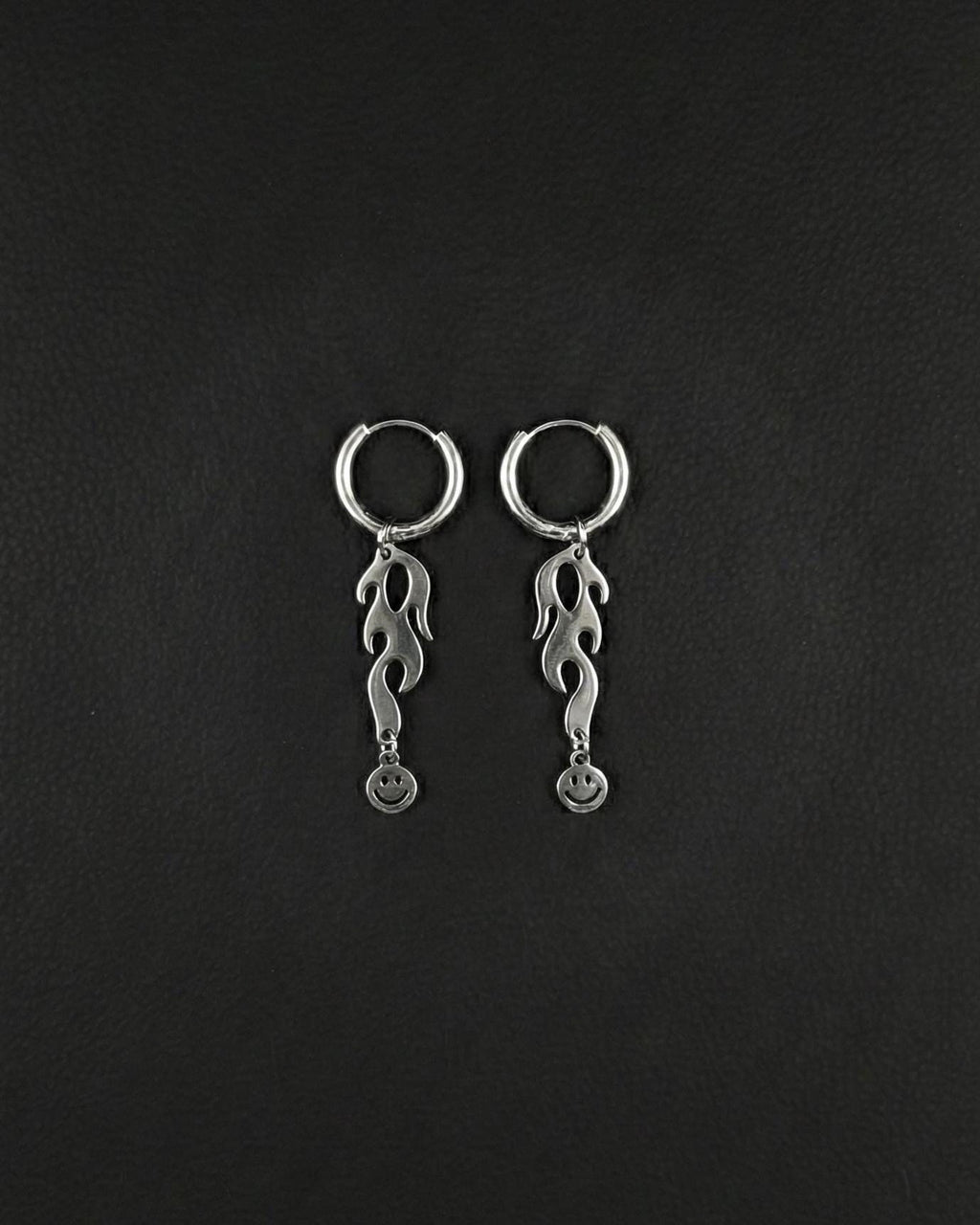 FLAME | Stainless Steel Earring | Industrial Rave Jewellery