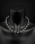 ITS COMPLICATED | Handmade Stainless Steel Necklace | Industrial Rave Jewellery