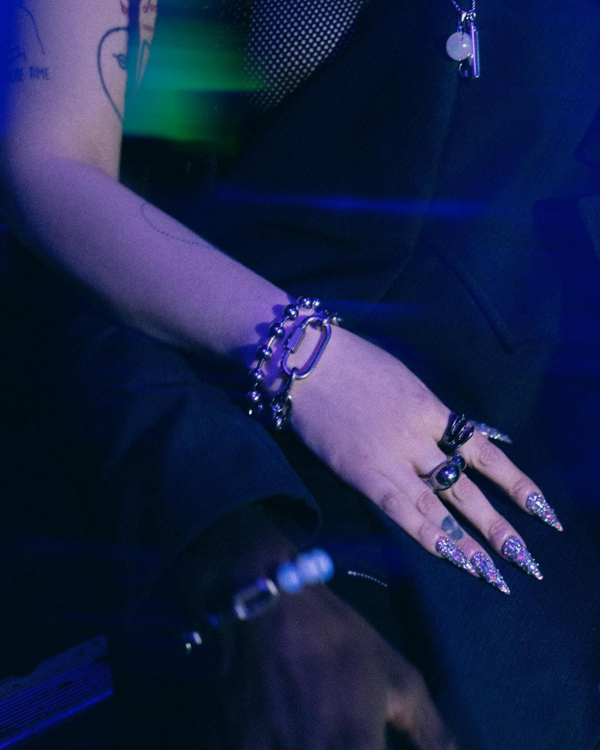 BIG BALLS | Stainless Steel Necklace | Industrial Rave Jewellery