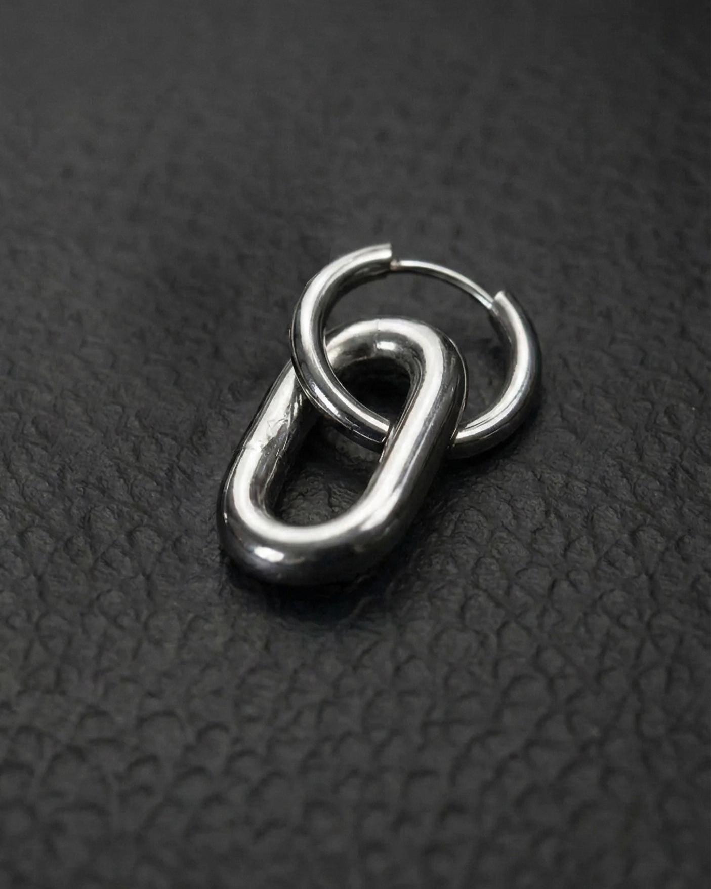 RAW | Handmade Stainless Steel Earring | Industrial Rave Jewellery
