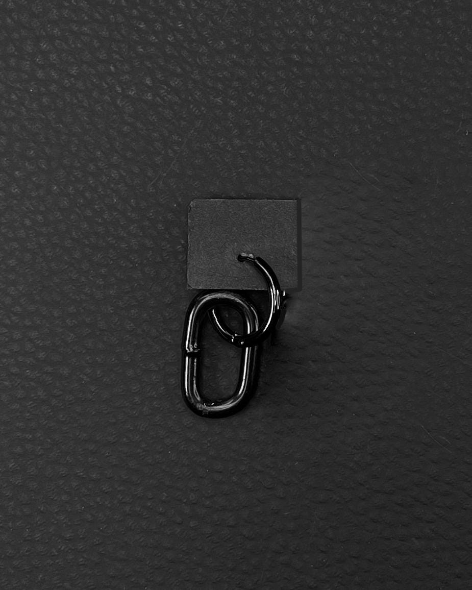 BLACKEST | Handmade Stainless Steel Earring | Industrial Rave Jewellery