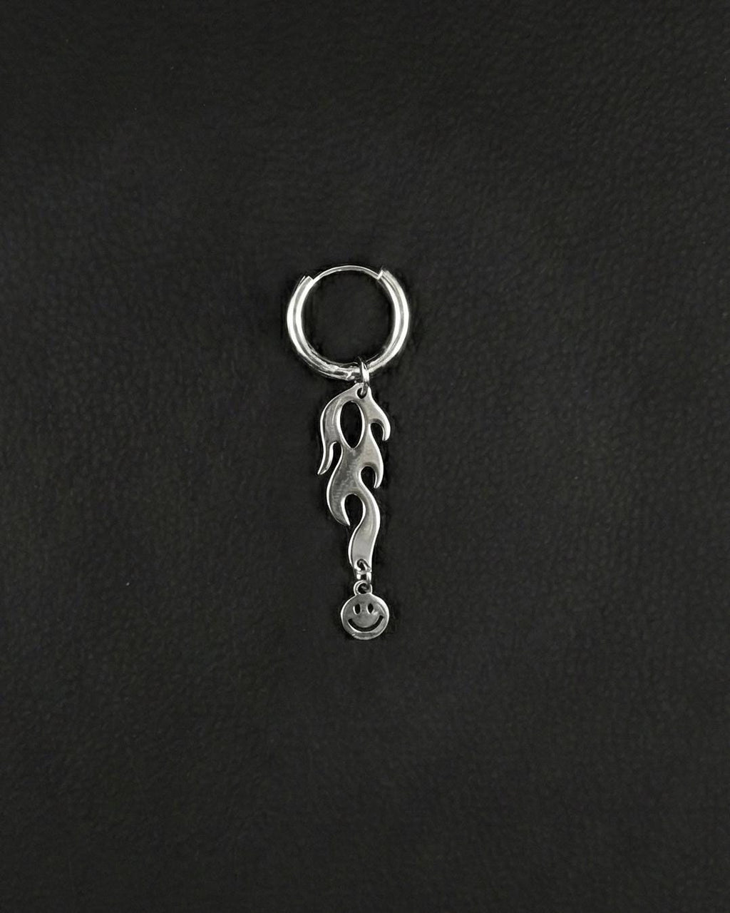 FLAME | Stainless Steel Earring | Industrial Rave Jewellery