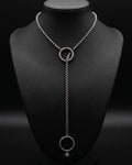 PULL | Handmade Stainless Steel Slip Necklace | Industrial Rave Jewellery
