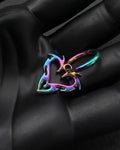 Pride Edition | NEO TRIBAL | Handmade Stainless Steel Earring | Industrial Rave Jewellery
