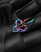 Pride Edition | NEO TRIBAL | Handmade Stainless Steel Earring | Industrial Rave Jewellery