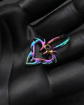 Pride Edition | NEO TRIBAL | Handmade Stainless Steel Earring | Industrial Rave Jewellery