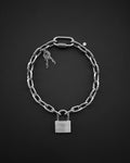 JEALOUSY SILVER | Handmade Stainless Steel Necklace | Industrial Rave Jewellery