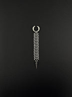 FISHBONE | Stainless Steel Earring | Industrial Rave Jewellery